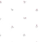 Rose Gardens 2, Romantic Floral Flower White Wallpaper Roll