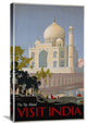 "Visit India, The Taj Mahal" Artwork