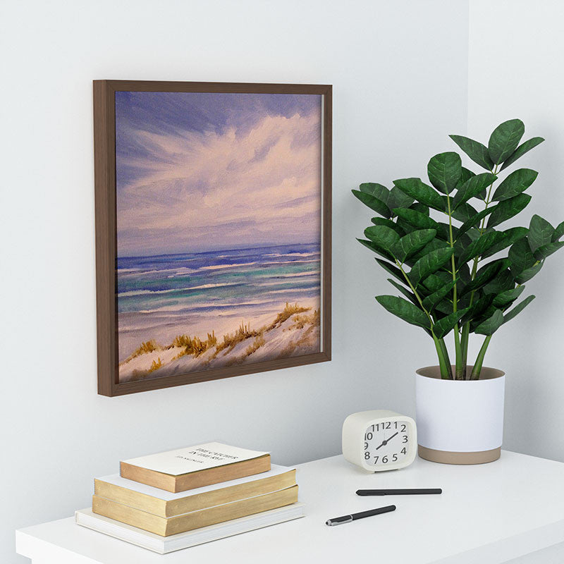 Rosie Brown Seascape 1 Recessed Framing Square