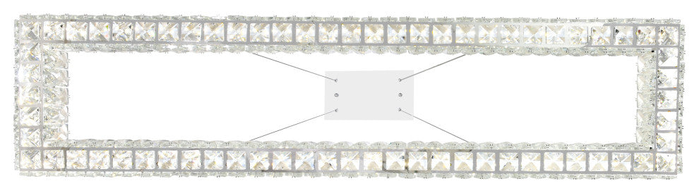 Felicity LED Chandelier With Chrome Finish
