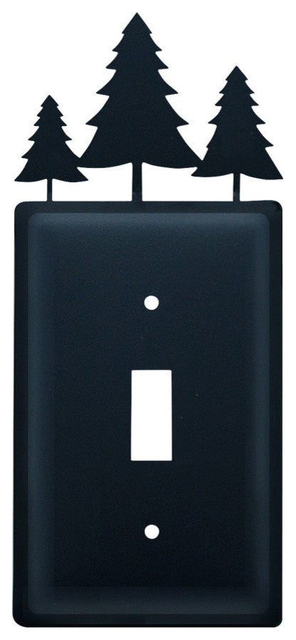 Pine Trees Single Switch Cover