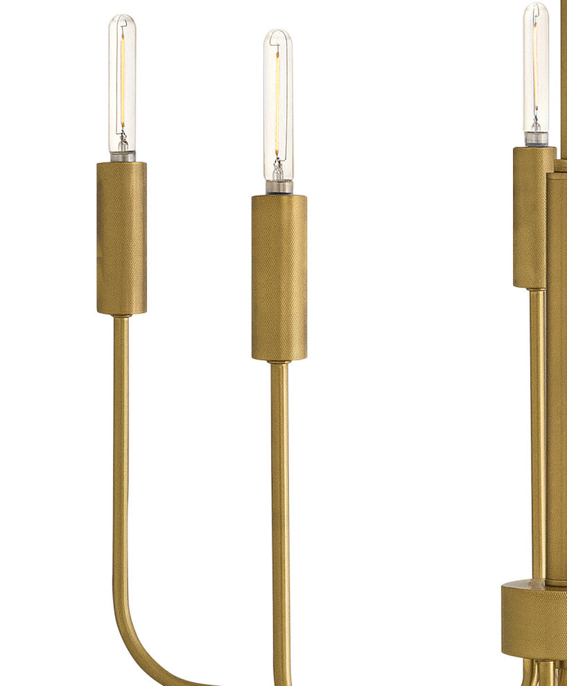 Lark Austen Medium Single Tier, Lacquered Brass