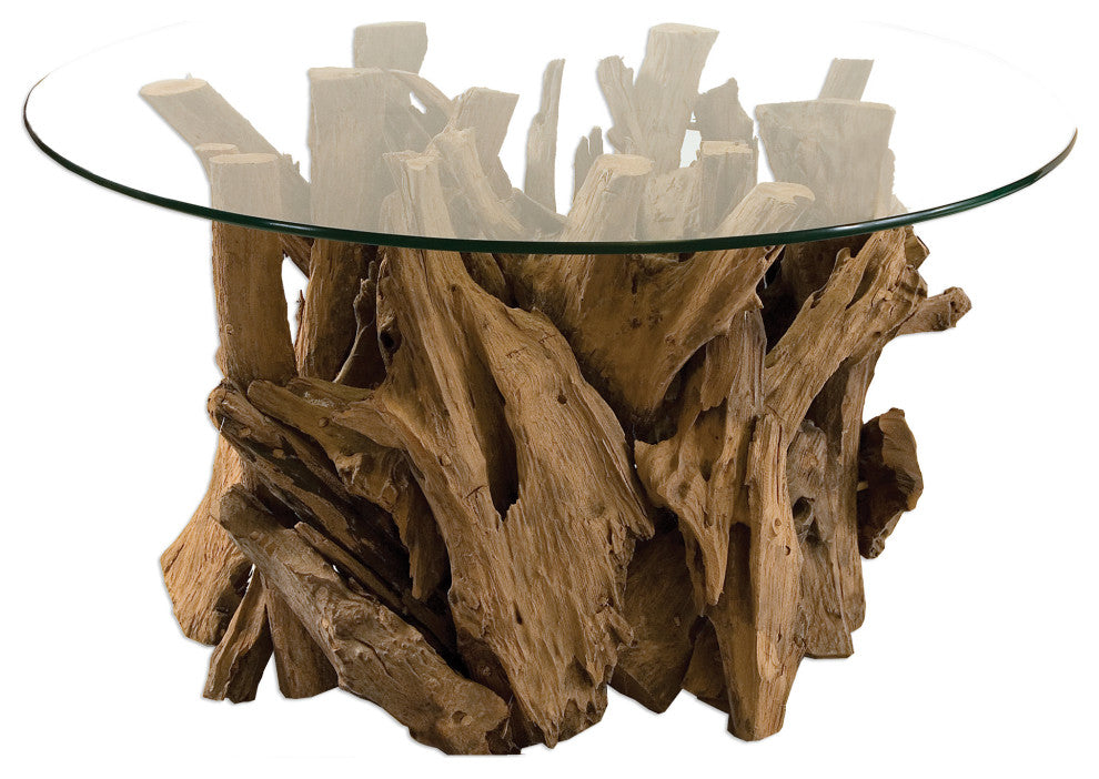Uttermost - 25519 - Cocktail Table - Driftwood - Teak Driftwood