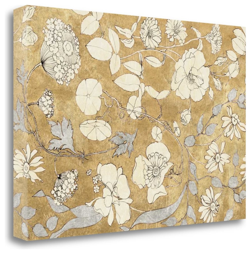 "Floral Joy II" By Wild Apple Portfolio, Giclee Print on Gallery Wrap Canvas