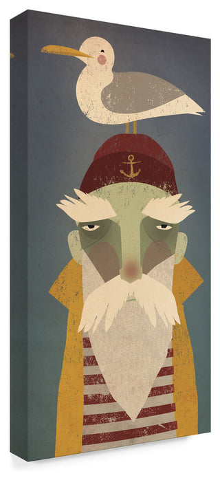 Ryan Fowler 'Fisherman VIII' Canvas Art