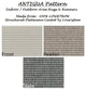 Antigua Accent Rugs In/Out Door Carpet, Frost 7'x9'