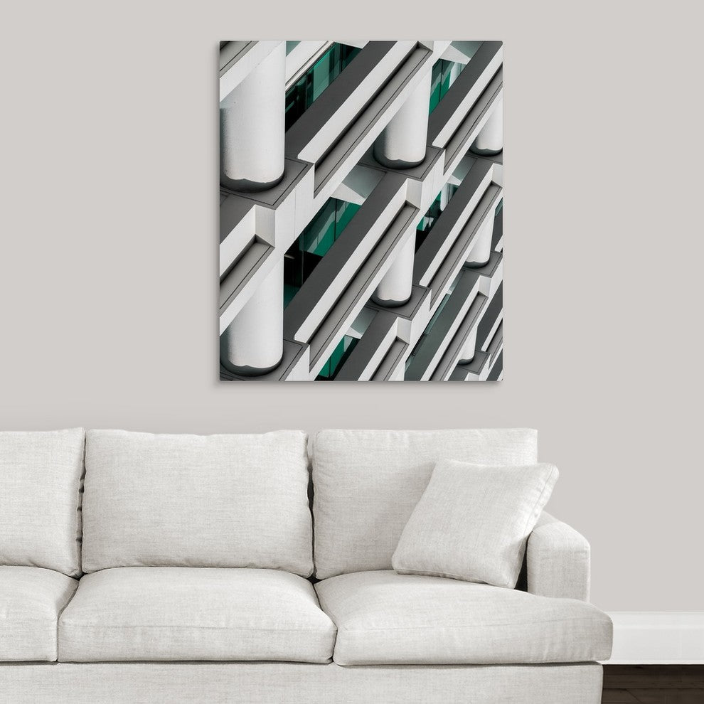 "Escheresque" Wrapped Canvas Art Print, 30"x36"x1.5"