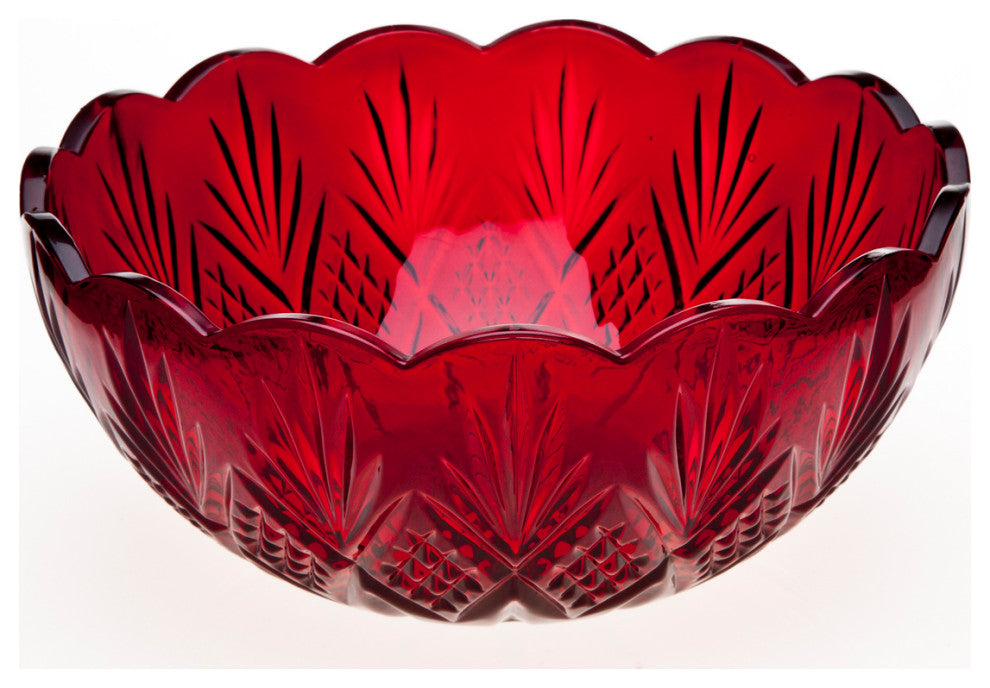 Dublin Red Serving Bowl