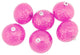 Transparent Shatterproof Hammered Disco Ball Christmas Ornaments, Set of 6
