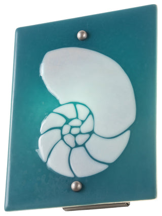 9 Wide Metro Fusion Nautilus Wall Sconce