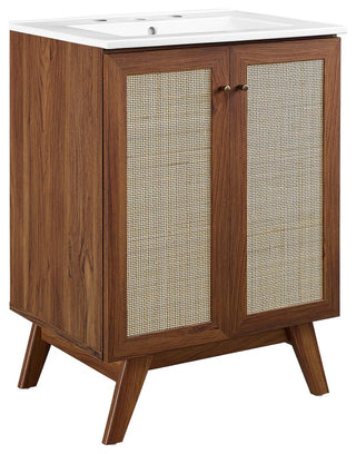 Soma 24" Bathroom Vanity - Walnut White