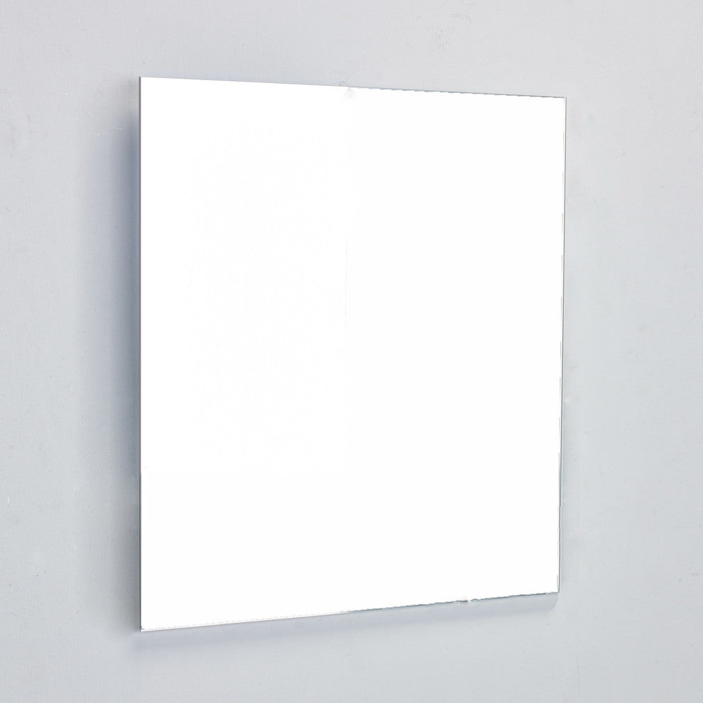 Eviva Reflection 24" Frameless Bathroom Wall Mirror