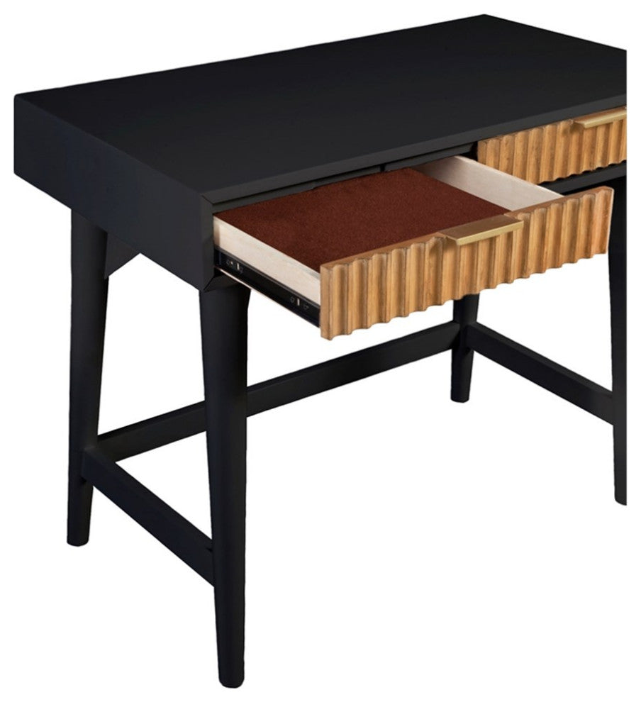 Origins by Alpine Larsen Mini Desk in Black