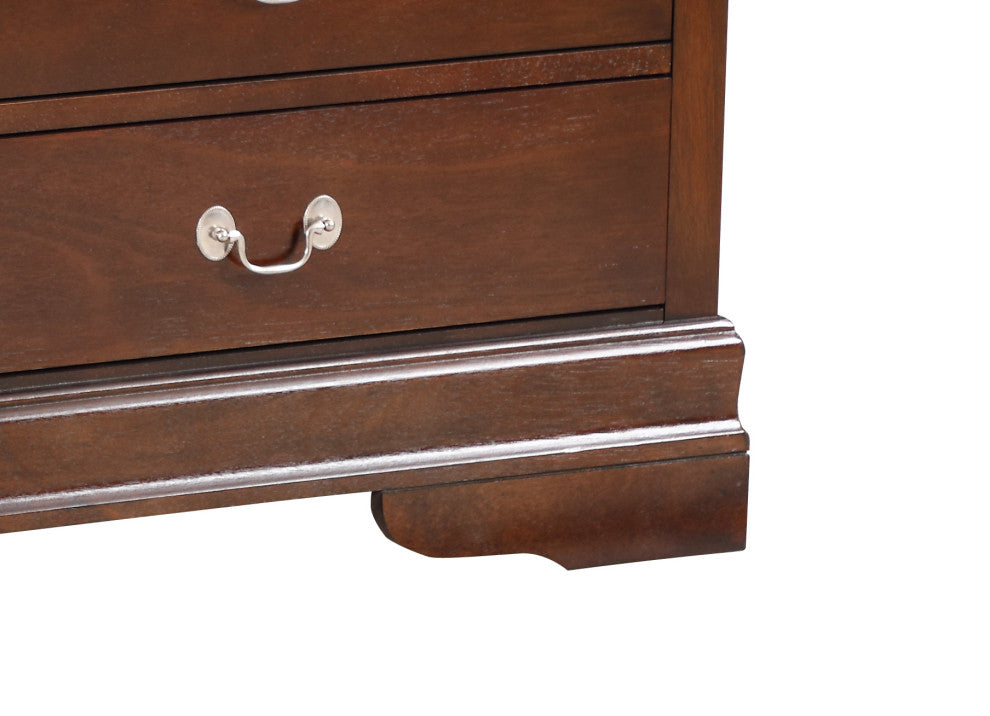 Louis Phillipe 6-Drawer Dresser, Cappuccino