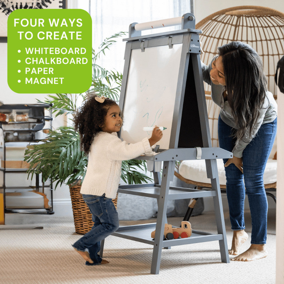 Little Partners Deluxe Learn and Play Art Center, Earl Gray