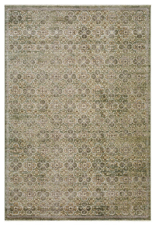 Galey Alix x Livabliss Myrtle Avenue GAMY-2301 Area Rug, Olive, 5'3" x 7'7"