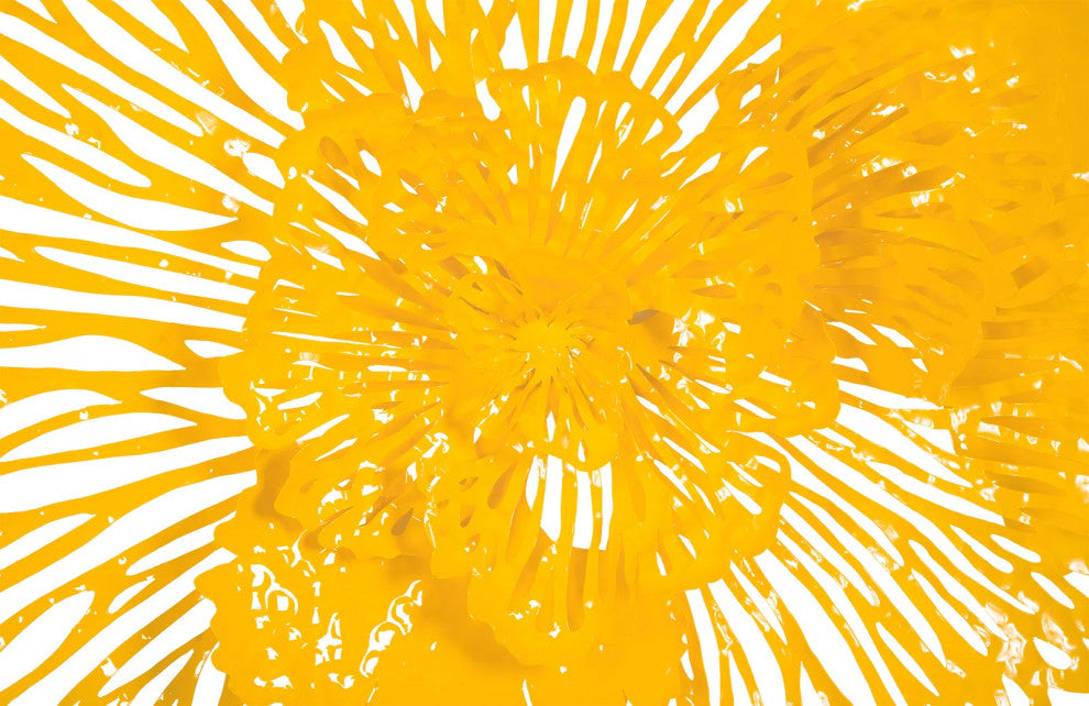 Flower Wall, Ivory, Medium