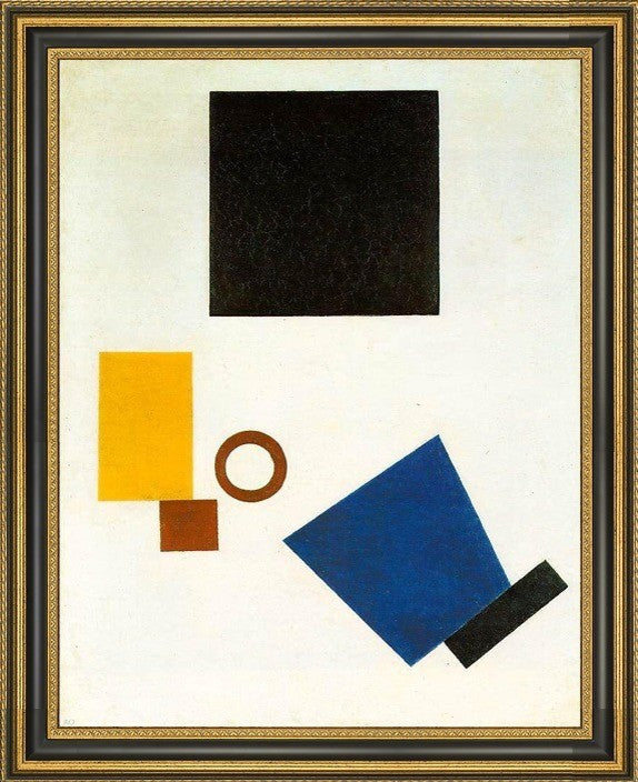 Kazimir Malevich Suprematism Self Portrait Two Dimensions
