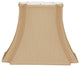 Rectangle Bell Inverted Corner Designer Lampshade, Beige
