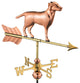 Good Directions Labrador Retriever Garden Weathervane, Polished, With Garden Pol