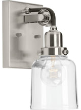 Rushton Collection 1-Light Bath and Vanity, Brushed Nickel
