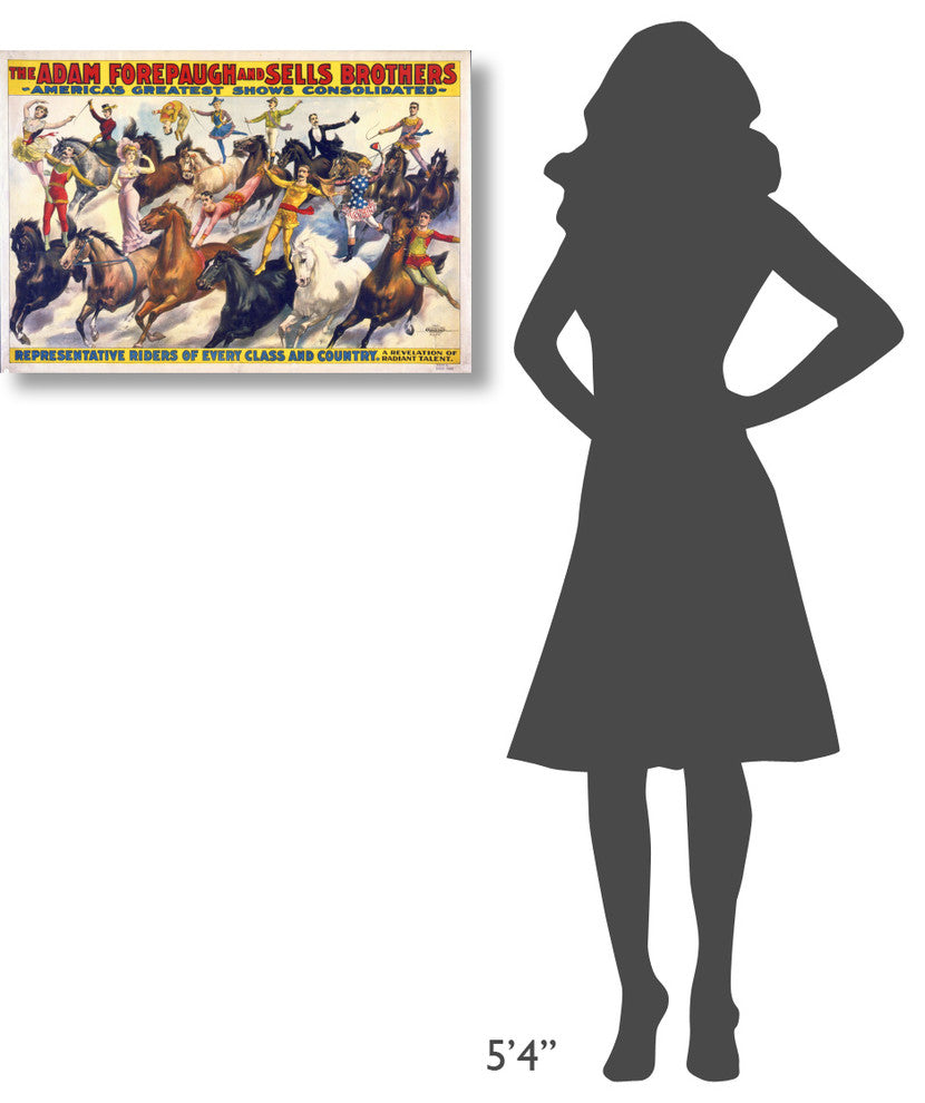 Representative Riders Of Every Class And Country, 30x20