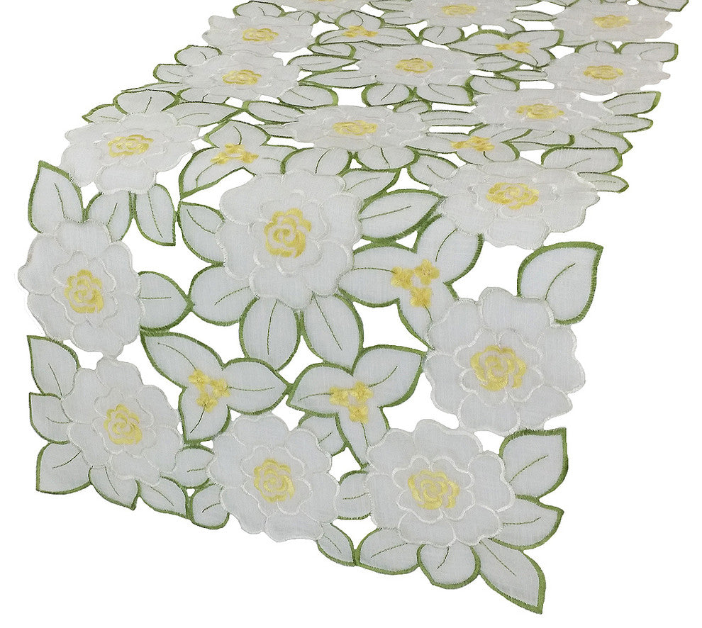 Dainty Flowers 15"x54" Table Runner
