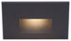 WAC Lighting LEDme Horrizontal Indoor or Outdoor Step and Wall Light 120V, Black