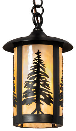 8 Wide Fulton Tall Pines Mini Pendant