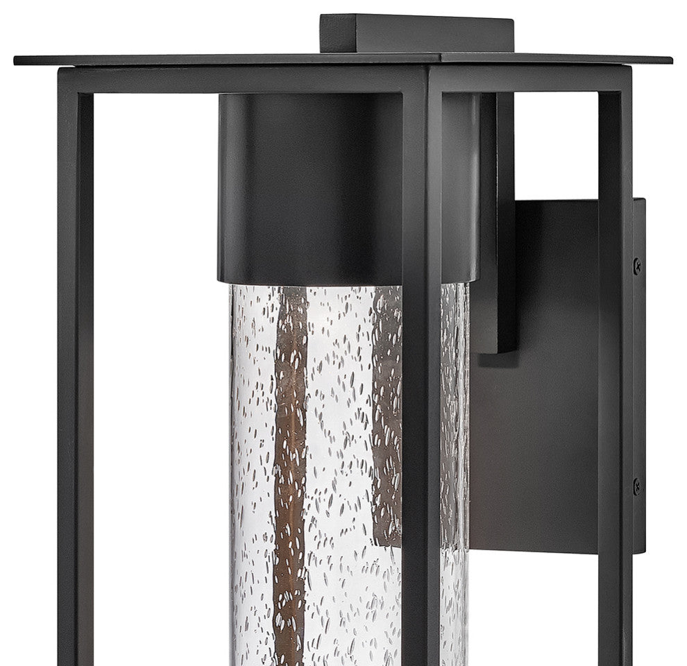 Hinkley Coen Large Wall Mount Lantern, Black