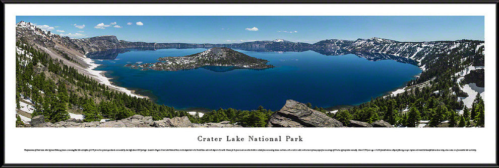 Crater Lake National Park, Summer, Standard Frame