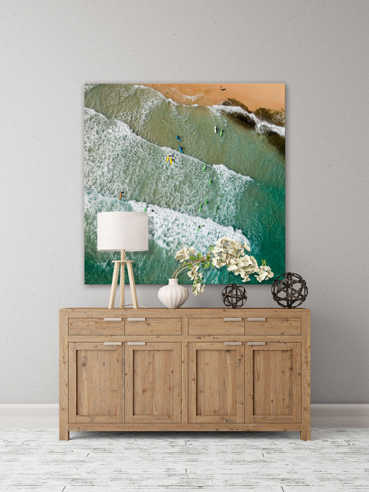 "Headed For The Surf" Print on Canvas by Karolis Janulis