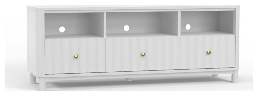 Stapleton TV Console, White