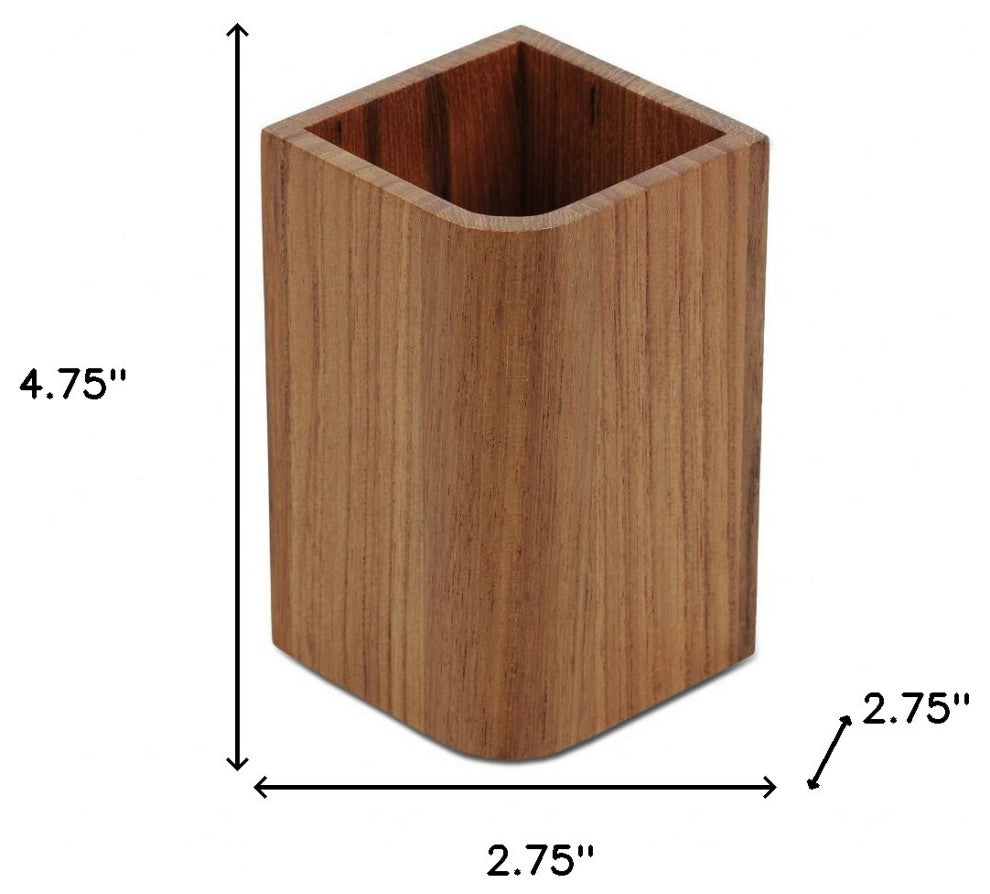 Designer Genuine Teak Tumbler