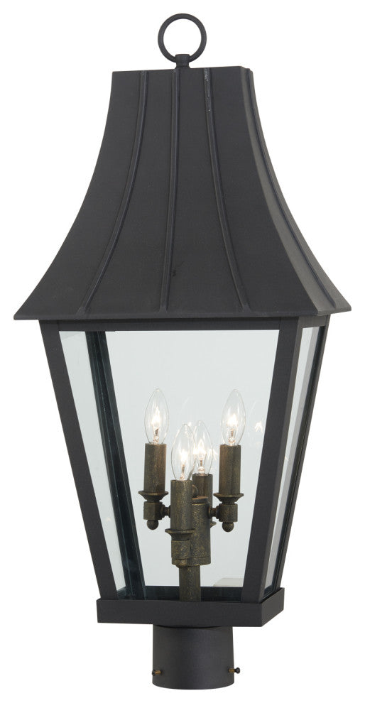Minka Lavery Great Outdoors 72786-66G, Chateau Grande, 4-Light Outdoor Post