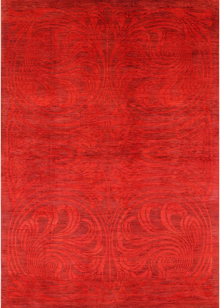 Ahgly Company Indoor Rectangle Mid-Century Modern Area Rugs, 2' x 5'
