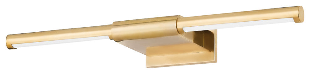 Jerome 1 Light Picture Light, Aged Brass, 21"