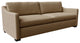 Nativa Interiors Ashley 95" Sofa, Brown, Depth: Deep Plush