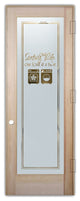 Laundry Door - Sorting Out Life Washer Dryer - Douglas Fir (stain grade) -...