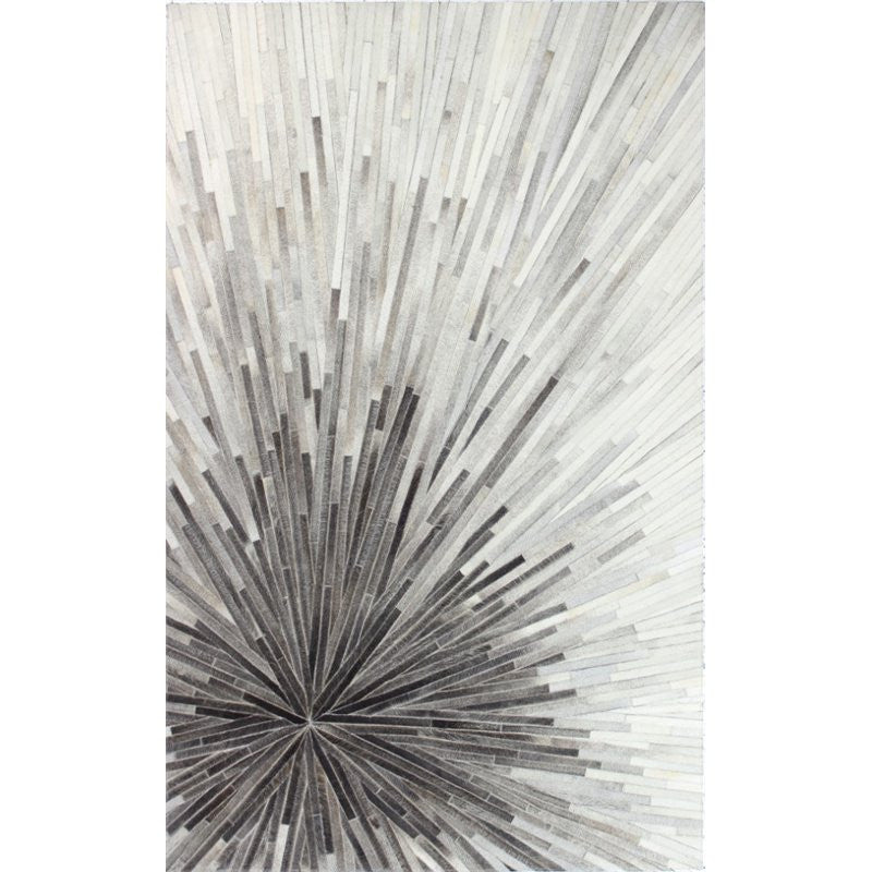 Bashian Santa Fe Mason Rug 8''x10'' Gray Rug