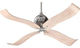 Quorum Jubilee 52" Ceiling Fan, Satin Nickel