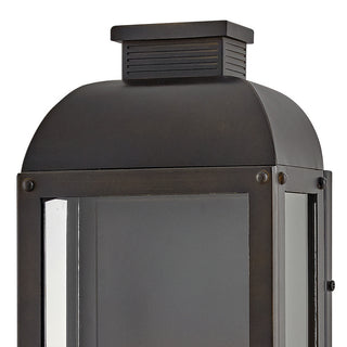Hinkley Tiverton Medium Wall Mount Lantern, Dark Oxidized Brass