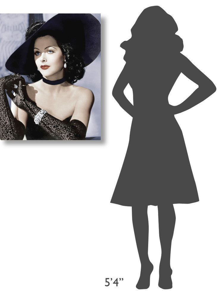 "Hedy Lamarr" Stretched Canvas Giclee by Hollywood Photo Archive, 24"x30"