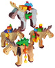 Graupner Ornament- Moose- Assorted Set Of 6 Pieces