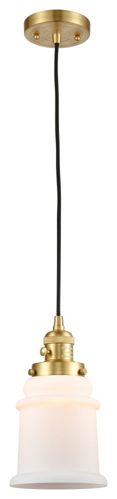 INNOVATIONS LIGHTING 201CSW-SG-G181-LED 1 Light 6 inch Mini Pendant With Switch