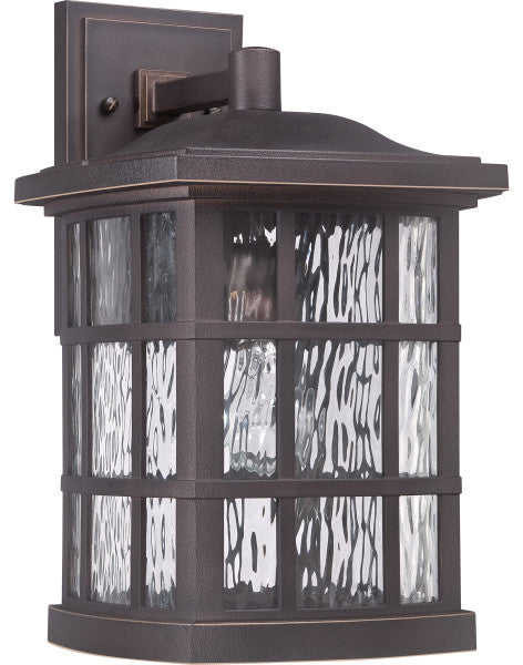 Stonington 1-Light Outdoor Lantern, Mystic Black
