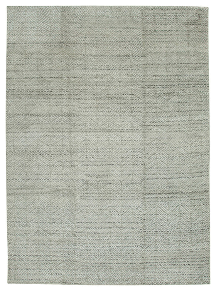 Rug N Carpet - Handmade Decorative 9' 10'' x 13' 10'' Moroccan Area Rug