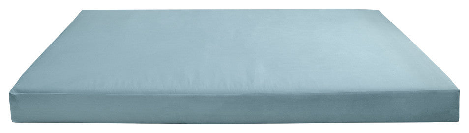 Knife Edge 6" Twin-XL 80x39x6 Velvet Indoor Daybed Mattress |COVER ONLY|-AD355