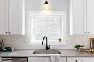 Z-LITE 1-Light Wall Sconce, Matte Black