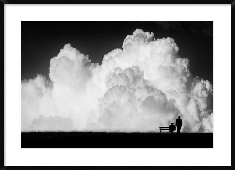 "Waiting For The Storm" Framed Digital Print by Stefan Eisele, 44x32"